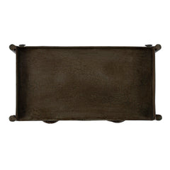 Accent Chest with Six Drawers in Bronze Iron