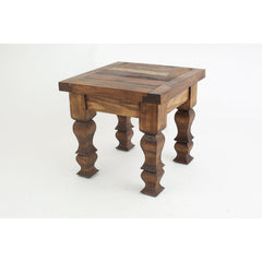 Accent Table, Natural Reclaimed Wood with Four Legs