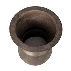 Accent Table, Round Concrete Drum Base in Bronze