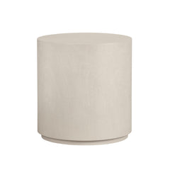 Accent Table, Solid Wood with Block Base