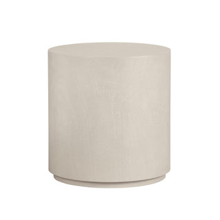 Accent Table, Solid Wood with Block Base