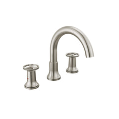 Trinsic Two Handle Roman Tub Faucet Trim in Stainless | product photo
