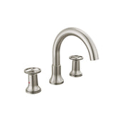 Trinsic Two Handle Roman Tub Faucet Trim in Stainless