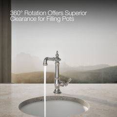 Artifacts Bar Faucet in Polished Chrome | product photo