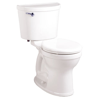 Champion 1.6 Gallons GPF Round Comfort Height Floor Mounted Kit (Seat Not Included) in White