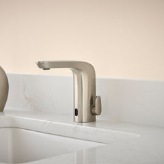 Selectronic Bathroom Faucet in Brushed Nickel | product photo