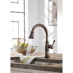 Cassidy Touch Kitchen Faucet in Venetian Bronze | product photo