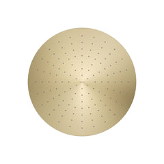 Contemporary 14 In. Round Single-Function Rainhead 2.5 Gpm in Gold | product photo