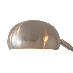 Arc Floor Lamp, 5 Light, Steel with Marble Base