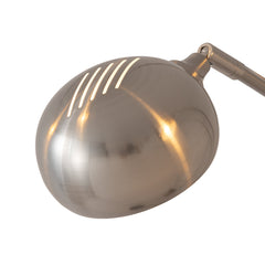 Arc Floor Lamp, 5 Light, Steel with Marble Base