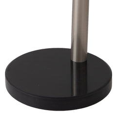 Arc Floor Lamp, 5 Light, Steel with Marble Base