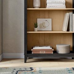 Arched Bookcase with 5 Shelves, 78 in H x 32 in W x 13 in D