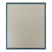 Area Rug, 10 Ft Square in Gray and Navy