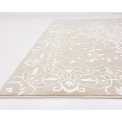 Area Rug, 10 ft x 13 ft 1 in with Beige Polypropylene
