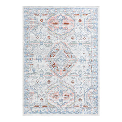Area Rug, 10 ft x 14 ft 1 in, Ivory Polyester