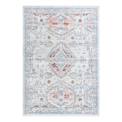 Area Rug, 10 ft x 14 ft 1 in, Ivory Polyester