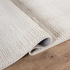 Area Rug, 10 ft x 14 ft in Beige and Ivory