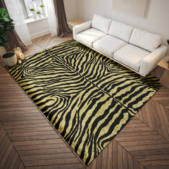 Area Rug, 10 x 14 ft, Gilded Polyester Chenille