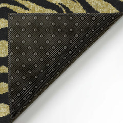 Area Rug, 10 x 14 ft, Gilded Polyester Chenille