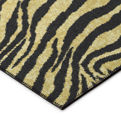 Area Rug, 10 x 14 ft, Gilded Polyester Chenille