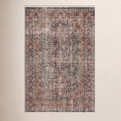 Area Rug, 100% Polypropylene with Medallion Motif