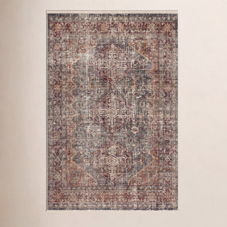 Area Rug, 100% Polypropylene with Medallion Motif