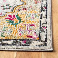 Area Rug, 12 ft x 15 ft in Gold and Gray with Oriental Pattern