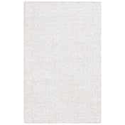 Area Rug, 4 Ft x 6 Ft, Ivory with Abstract Pattern