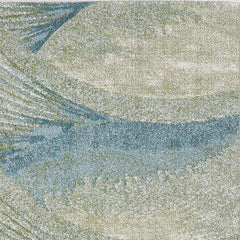 Area Rug, 5'3" x 7'7" with Ocean Abstract Pattern
