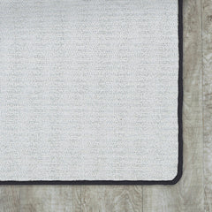 Area Rug, 5'4" x 7'8" in Brown Plaid Nylon