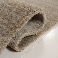 Area Rug, 5 ft x 8 ft, Hand Woven in Taupe