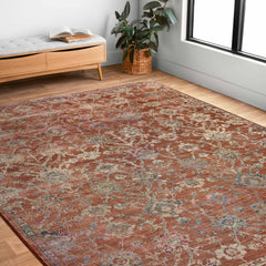 Area Rug, 5' x 7'10" Rectangle With Polypropylene and Polyester Pile