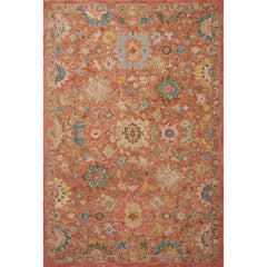 Area Rug, 5' X 7'6", Wool with Oriental Pattern