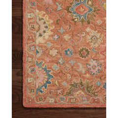 Area Rug, 5' X 7'6", Wool with Oriental Pattern