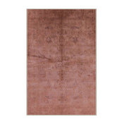 Area Rug, 5 x 7 Ft, Charcoal with Polyester and Wool