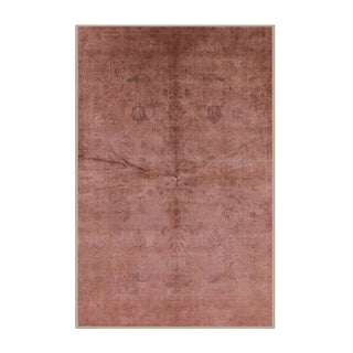 Area Rug, 5 x 7 Ft, Charcoal with Polyester and Wool