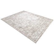 Area Rug, 5 x 8 Ft, Mist with Cotton and Viscose