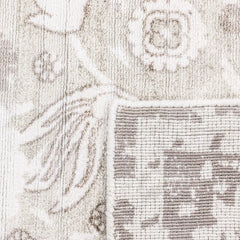 Area Rug, 5 x 8 Ft, Mist with Cotton and Viscose