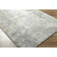 Area Rug, 6'7" x 9'2" in Gray High-Pile Polypropylene