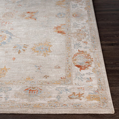 Area Rug, 6'7" x 9'6", Beige with Oriental Pattern