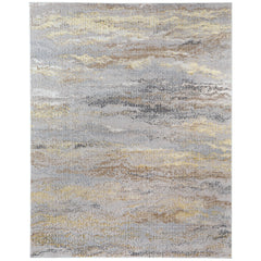 Area Rug, 6'7" x 9'6" in Polypropylene and Polyester Blend