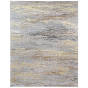 Area Rug, 6'7" x 9'6" in Polypropylene and Polyester Blend