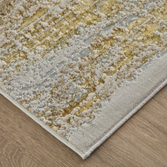 Area Rug, 6'7" x 9'6" in Polypropylene and Polyester Blend