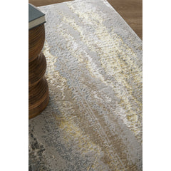 Area Rug, 6'7" x 9'6" in Polypropylene and Polyester Blend