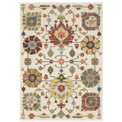 Area Rug, 6'7" x 9'6" Rectangle with Oriental Design