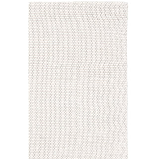 Area Rug, 6 ft x 9 ft, Ivory with Wool and Polyester