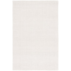 Area Rug, 6 ft x 9 ft, Ivory with Wool and Polyester