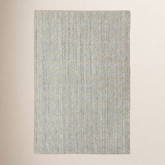 Area Rug, 6 ft x 9 ft, Oatmeal in Recycled P.E.T