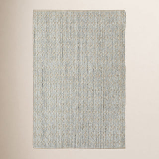 Area Rug, 6 ft x 9 ft, Oatmeal in Recycled P.E.T