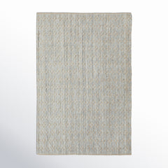 Area Rug, 6 ft x 9 ft, Oatmeal in Recycled P.E.T